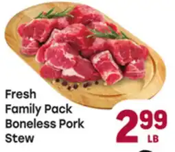 Tony’s Fresh Market Fresh Family Pack Boneless Pork Stew offer