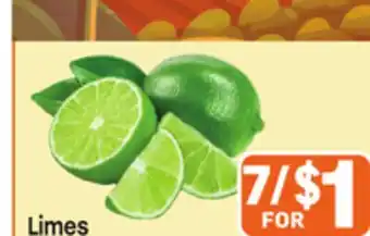Tony’s Fresh Market Limes offer
