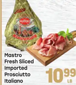 Tony’s Fresh Market Mastro Fresh Sliced Imported Prosciutto Italiano offer