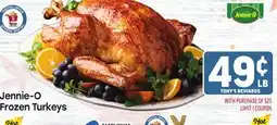 Tony’s Fresh Market Jennie-O Frozen Turkeys offer