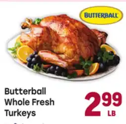 Tony’s Fresh Market Butterball Whole Fresh Turkeys offer