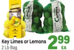 Tony’s Fresh Market Key Limes or Lemons offer