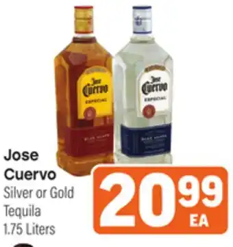 Tony’s Fresh Market Jose Cuervo Silver or Gold Tequila offer