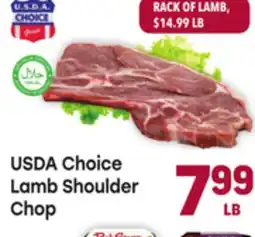 Tony’s Fresh Market USDA Choice Lamb Shoulder Chop offer
