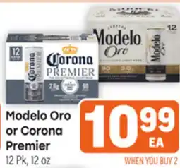Tony’s Fresh Market Modelo Oro or Corona Premier offer
