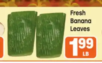 Tony’s Fresh Market Fresh Banana Leaves offer