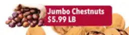 Tony’s Fresh Market Jumbo Chestnuts offer