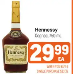 Tony’s Fresh Market Hennessy Cognac offer
