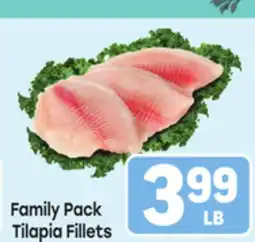 Tony’s Fresh Market Family Pack Tilapia Fillets offer