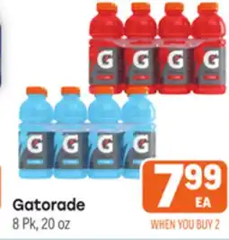 Tony’s Fresh Market Gatorade offer