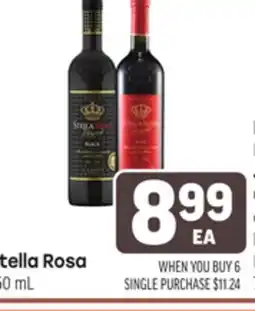Tony’s Fresh Market Stella Rosa offer
