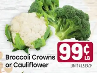 Tony’s Fresh Market Broccoli Crowns or Cauliflower offer