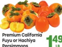 Tony’s Fresh Market Premium California Fuyu or Hachiya Persimmons offer