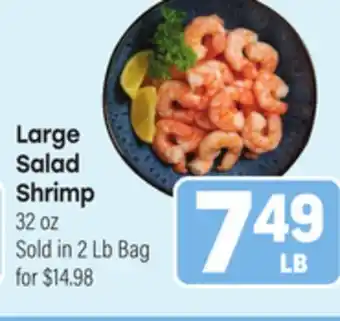 Tony’s Fresh Market Large Salad Shrimp offer