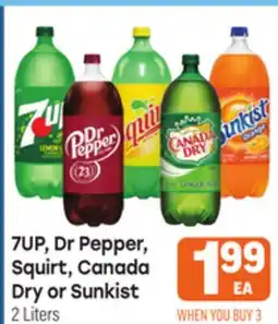 Tony’s Fresh Market 7UP, Dr Pepper, Squirt, Canada Dry or Sunkist offer
