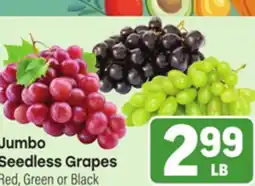 Tony’s Fresh Market Jumbo Seedless Grapes offer