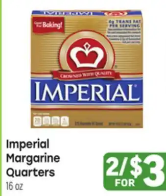 Tony’s Fresh Market Imperial Margarine Quarters offer