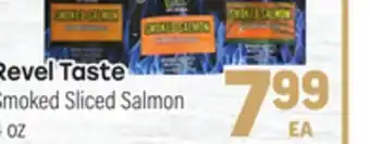 Tony’s Fresh Market Revel Taste Smoked Sliced Salmon offer
