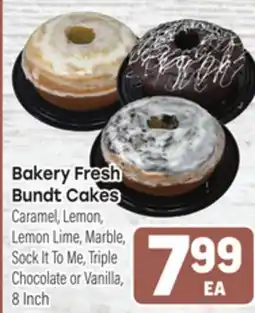 Tony’s Fresh Market Bakery Fresh Bundt Cakes offer