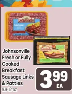 Tony’s Fresh Market Johnsonville Fresh or Fully Cooked Breakfast Sausage Links & Patties offer