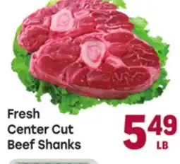 Tony’s Fresh Market Fresh Center Cut Beef Shanks offer
