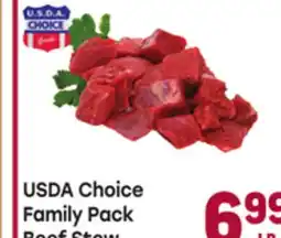 Tony’s Fresh Market USDA Choice Family Pack Beef Stew offer