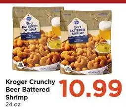 Food 4 Less Kroger Crunchy Beer Battered Shrimp offer