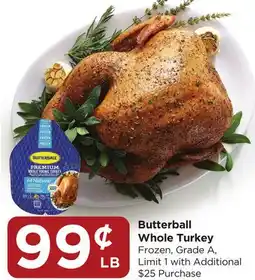 Food 4 Less Butterball Whole Turkey offer