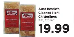 Food 4 Less Aunt Bessie's Cleaned Pork Chitterlings offer