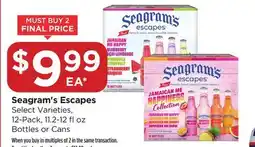 Food 4 Less Seagram's Escapes offer