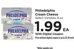 Food 4 Less Philadelphia Cream Cheese offer