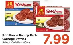 Food 4 Less Bob Evans Family Pack Sausage Patties offer