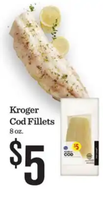 Mariano's Kroger Cod Fillets offer