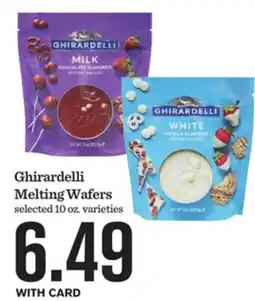 Mariano's Ghirardelli Melting Wafers offer