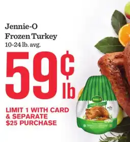 Mariano's Jennie-O Frozen Turkey offer