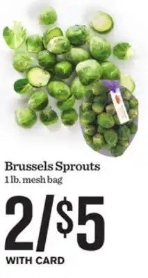 Mariano's Brussels Sprouts offer