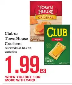 Mariano's Club or Town House Crackers offer