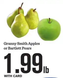Mariano's Granny Smith Apples or Bartlett Pears offer