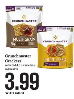 Mariano's Crunchmaster Crackers offer
