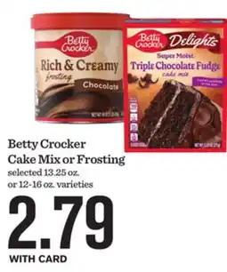 Mariano's Betty Crocker Cake Mix or Frosting offer