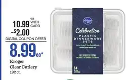 Mariano's Kroger Clear Cutlery offer