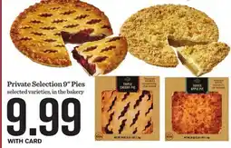 Mariano's Private Selection 9 Pies offer