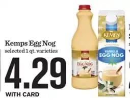 Mariano's Kemps Egg Nog offer