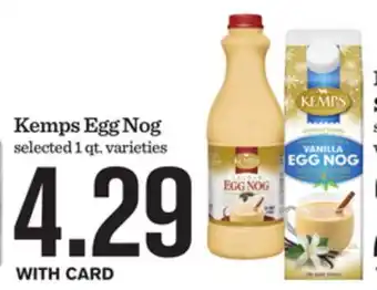 Mariano's Kemps Egg Nog offer