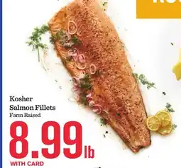 Mariano's Kosher Salmon Fillets offer