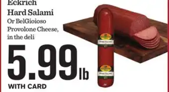 Mariano's Eckrich Hard Salami offer