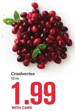 Mariano's Cranberries offer