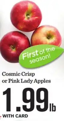 Mariano's Cosmic Crisp or Pink Lady Apples offer
