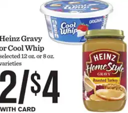 Mariano's Heinz Gravy or Cool Whip offer