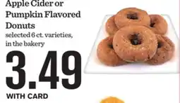 Mariano's Apple Cider or Pumpkin Flavored Donuts offer